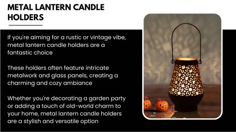 5 Stylish Candle Holder Options for Every Occasion
