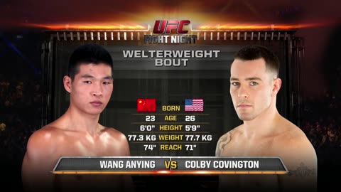 Colby Covington vs Wang Anying - UFC Macau