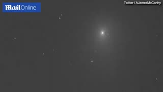 Huge Comet Sprouts Horns While Racing Towards Earth