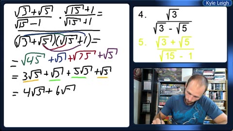 Rationalizing the Denominator - Part 2