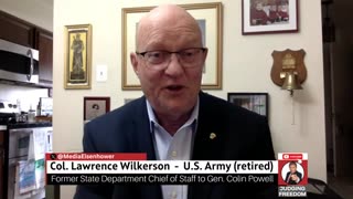 Judging Freedom-Col. Lawrence Wilkerson : - Starvation Strategy / Aid Workers Executed