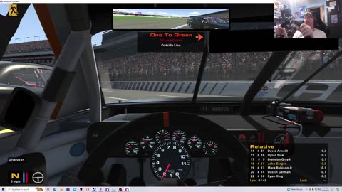 iRacing B Fixed Xfinity Series from Charlotte 5/24/24. My Return to the Xfinity Cars.