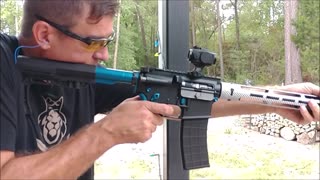 Custom Rimfire Race Gun #1: Tippmann Arms_Taccom AR15-22 Slo Mo Diagnostic (22lr)