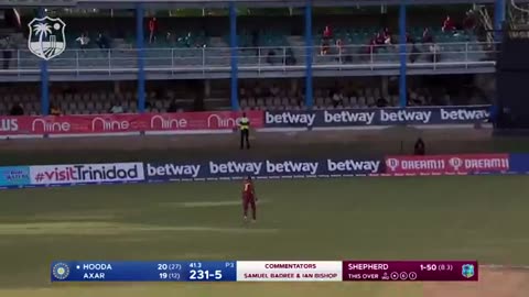 West Indies vs India 1st odi highlights