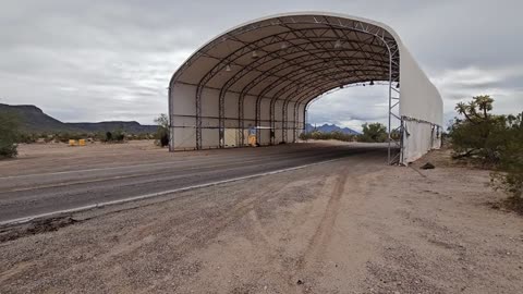 Border Patrol Checkpoint in Arizona that was supposed to check for illegal migrants was ABANDONED