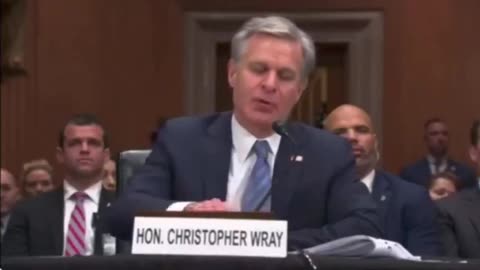 FBI Director Wray Warns Of Imminent Terrorist Attack. He Should KNOW, THEY WILL MAKE CERTAIN OF IT