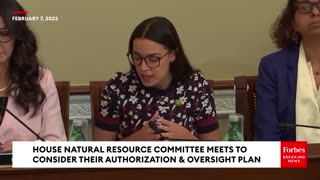 'There Are No Limitations'- AOC Pushes For Amendment On Fossil Fuel Extraction Impacts