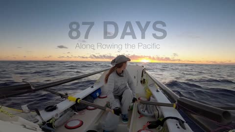87 Days Alone Rowing the Pacific - Trailer