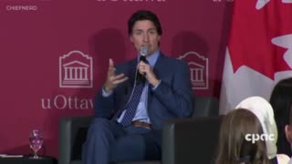 Justin Trudeau gaslights the world