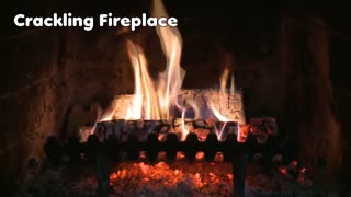 Crackling Fireplace (One Hour)