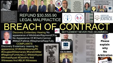 Client Complaints / Newsmax / Manila Bulletin / Tully Rinckey PLLC Breach Of Contract / Legal Malpractice