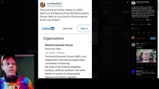 New Twitter CEO is a WEF Shill