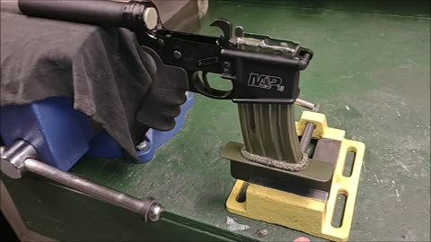 AR15 VISE TOOL GETTING BUFFER TUBES CLOCKED SQUARE