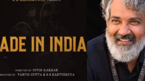 S S Rajamouli Indian Director New movie 😲 #madeinindia