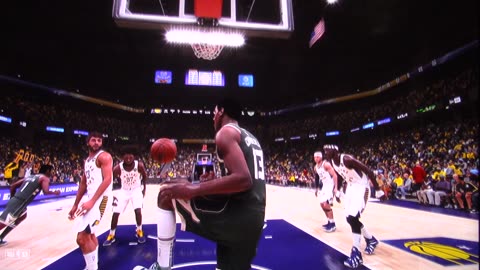 NBA2K: Pacers vs Bucks (Dunks-Buzzer Beater)