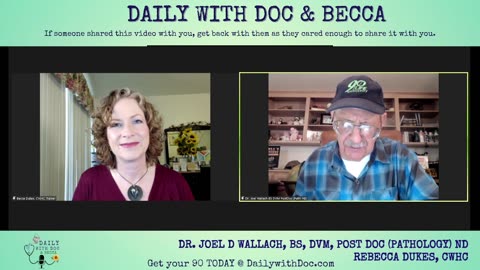 Ask Dr. Joel Wallach A Question! Join Us, LIVE! 07-03-23