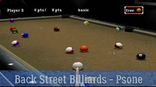 Did you play this game? Back Street Billiards [Psone]