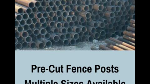 Steel Fence Posts!