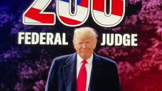 TRUMP❤️🏅APPOINTED 200 FEDERAL JUDGES💙🇺🇸👨‍⚖️🏛️👩‍⚖️🗽⭐️