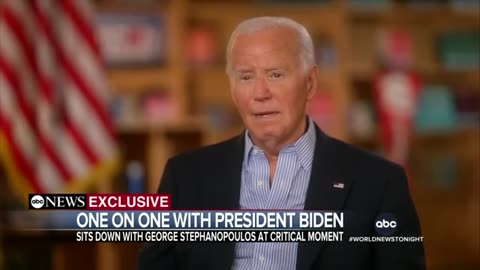 Biden says debate performance was 'bad episode' I ABC News exclusive