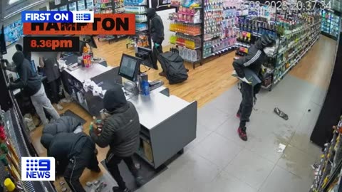 Three supermarkets trashed by group of teens amid Victoria's youth crime crisis | 9 News Australia