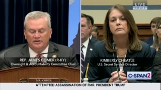 CHAIRMAN COMER OPENS OVERSIGHT HEARING ON THE ATTEMPTED ASSASSINATION OF PRESIDENT DONALD J. TRUMP