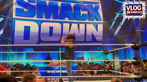 Brock Lesnar absolutely destroys Theory - WWE Smackdown 7_22_22
