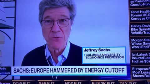 Bloomberg: Professor Jeffrey Sachs believes the US was behind the Nord Stream pipelines destruction