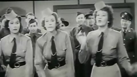 >>The Andrews Sisters • Boogie Woogie Bugle Boy • ( 1941 - WWII ).. Buck Privates MovieClip ..