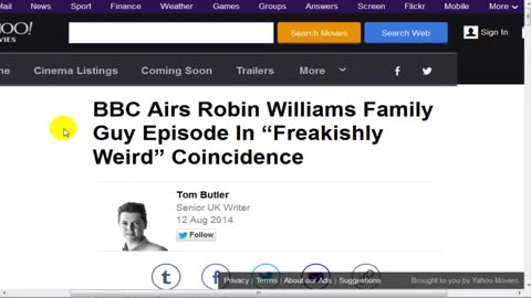 'Robin Williams Illuminati Predictive Programming COMPLETELY Revealed!' - 2014