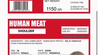 Human meat for consumption??!!??!!