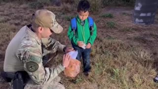 2-Yr-Old Boy Found by TX State Police on Border By Himself With Backpack & Disturbing Note Inside