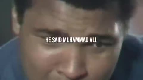 Muhammad Ali on "WHAT'S MY NAME"