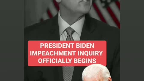 impeachment of joe biden 9/25/23