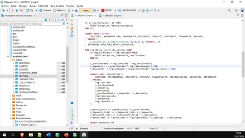 Oracle y el lenguaje PL/SQL parte 41. PL/SQL 19- Desarrollo del ejemplo del tutorial