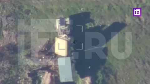 Video of the Lancet hitting a Ukrainian radar