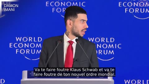 Damon Imani 🤣😂 au WEF davos 2024