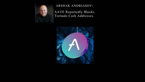 AAVE Reportedly Blocks Tornado Cash Addresses.