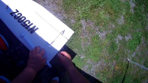 Hatcam video of RC Cessna 150