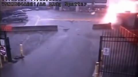 Rainbow Bridge Explosion On Camera