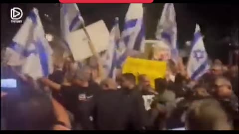 MASSIVE DEMONSTRATIONS IN TEL AVIV NOW DEMANDING SATANYAHU`S IMMEDIATE RESIGNATION