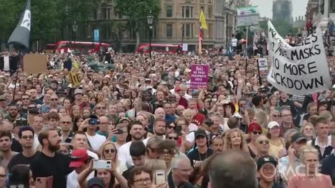 London protests - July 24th