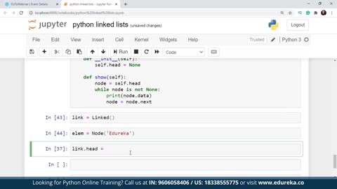 Linked List Python Data Structure In Python
