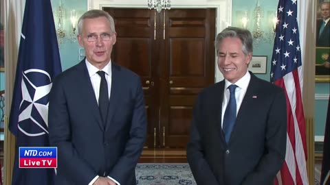LIVE: Blinken Meets With NATO Secretary General Jens Stoltenberg