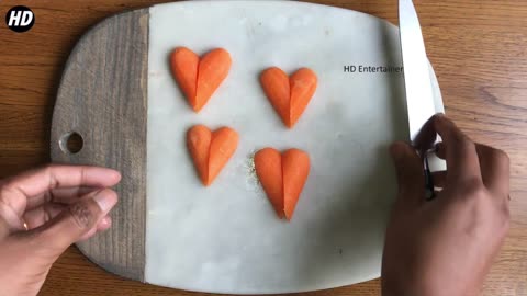 How to make art. Valentine's Day Special Fruit Carving