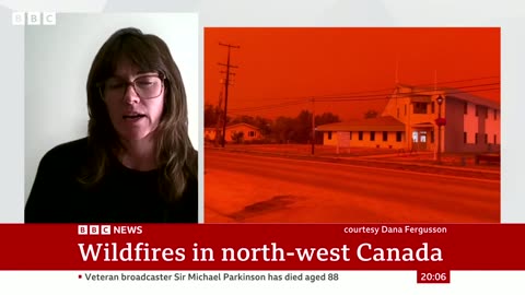 Canada wildfire: Race to evacuate city as blaze approaches