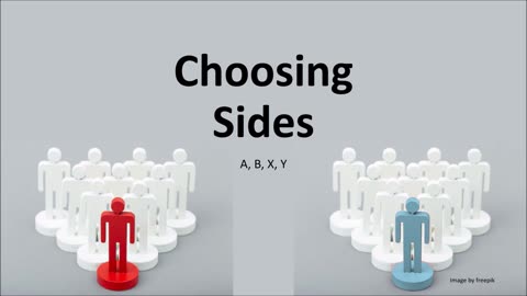 Choosing Sides (A, B, X, Y)