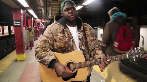 Hollywood Anderson || My Bestfriend (Live from the Delancey & Essex Street Train Station)