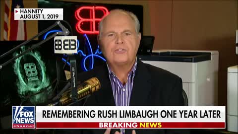 Hannity pays tribute to Rush Limbaugh