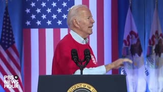 WOW: Joe Biden Gets Interrupted During Speech